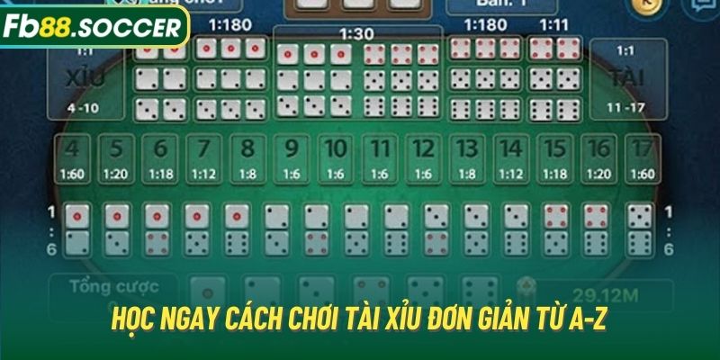 Học ngay cách chơi Tài xỉu đơn giản từ A-Z