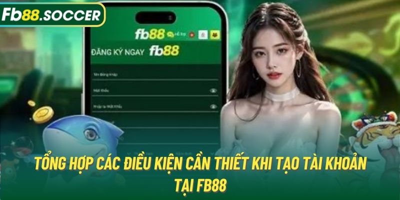 Tổng hợp các điều kiện cần thiết khi tạo tài khoản tại FB88